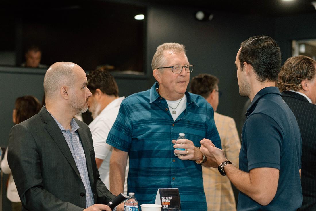 313 Media Studios launch event