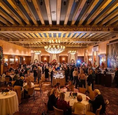 The Detroit Athletic Club ballroom, full